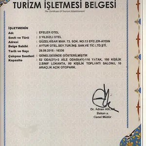3* Otel Efeler